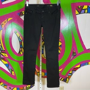 Express X2 Black Skinny Jeans. Size 8L.  In excellent condition!